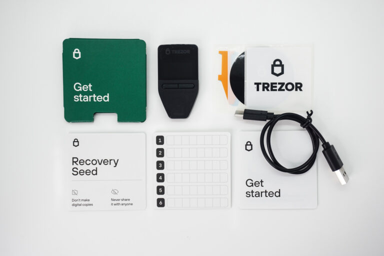 Unboxed Trezor S3